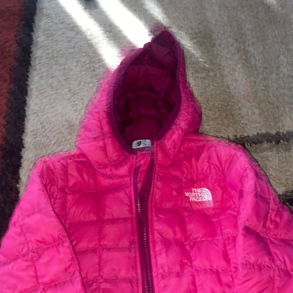 The North Face Fuchsia Quilted Jacket